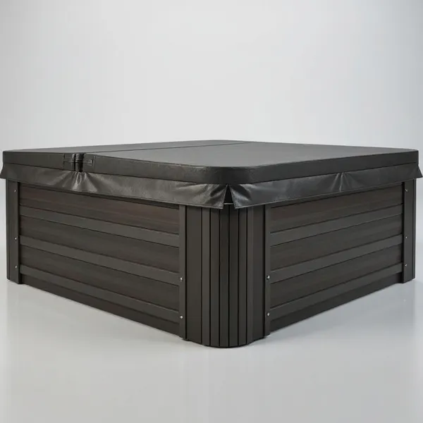 Couvert de spa carré en vinyle